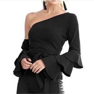 Venus one sleeve blouse